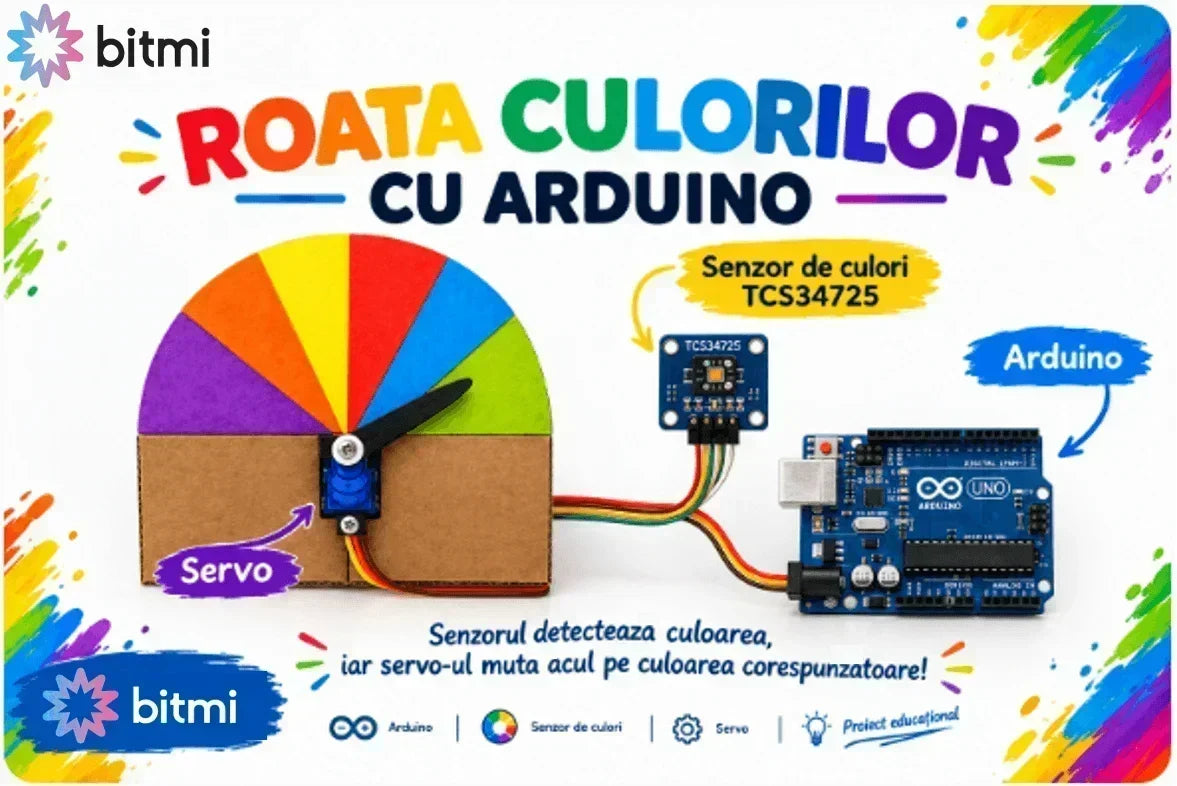 Roata Culorilor cu Arduino