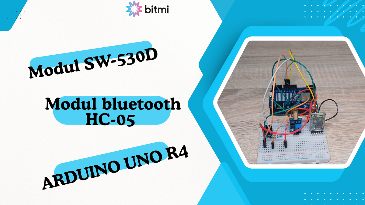 Cum functioneaza senzorul SW-520D intr-un proiect de alerta prin Bluetooth cu Arduino
