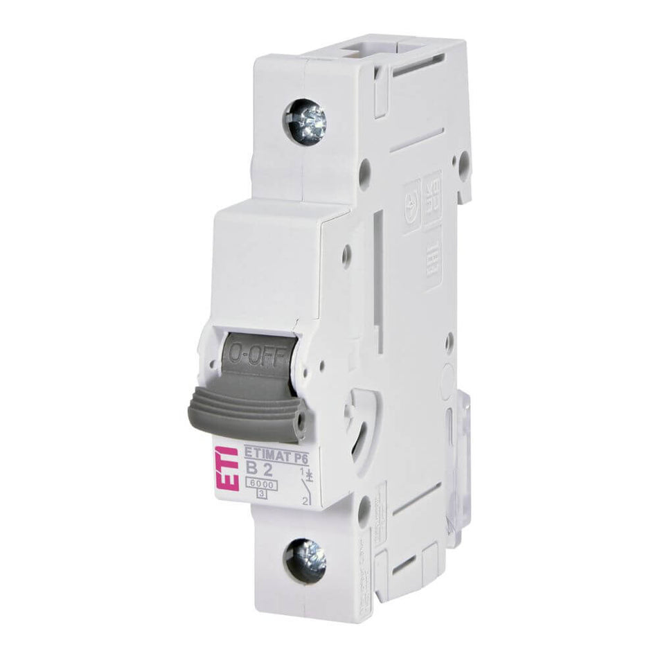 Intrerupator de circuit ETIMAT P6 1p B2 ETI 001900004