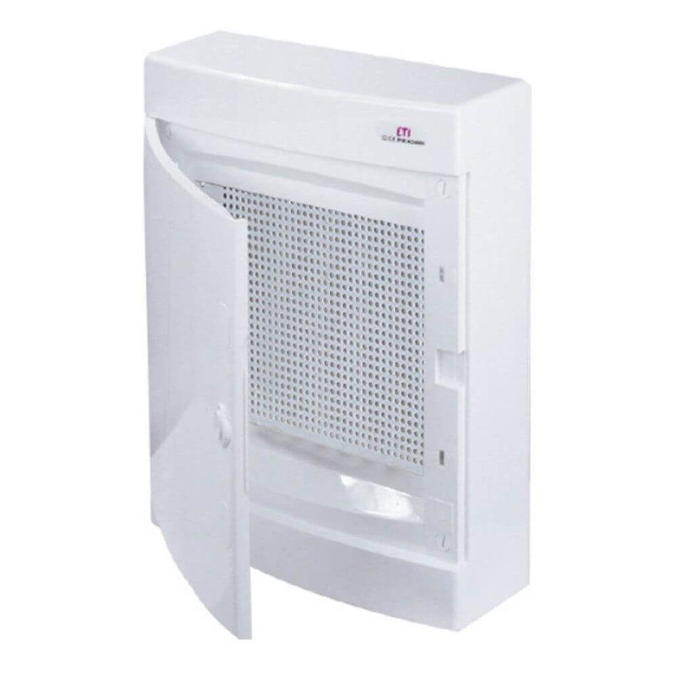 Cutie distributie media aparenta 2x12 module ECT24MEDIAPO ETI 001100212