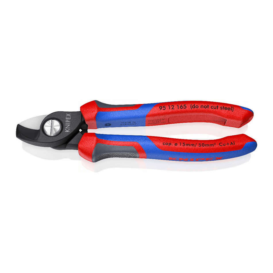 Cleste tip foarfeca pentru cabluri metalice Knipex 95 12 165