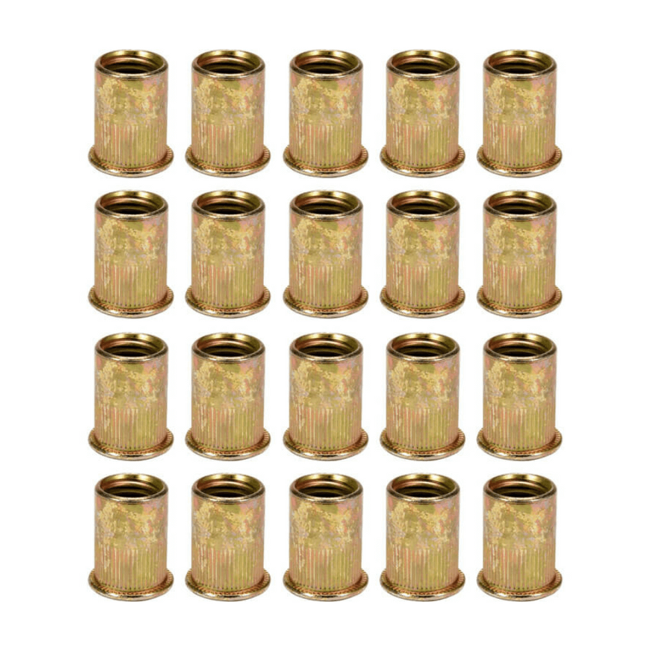 Set 20 piulite nituibile 15mm M6 din otel Yato YT-36473