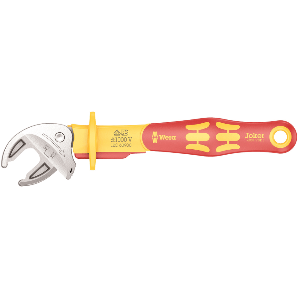 Cheie autoreglabila Joker 6004 L, VDE, 16-19mm, Wera 05020153001