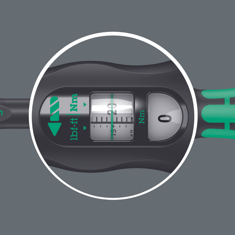 Cheie dinamometrica cu clichet, 20-100 N*m, 3/8", Click-Torque B 2, Wera 05075611001
