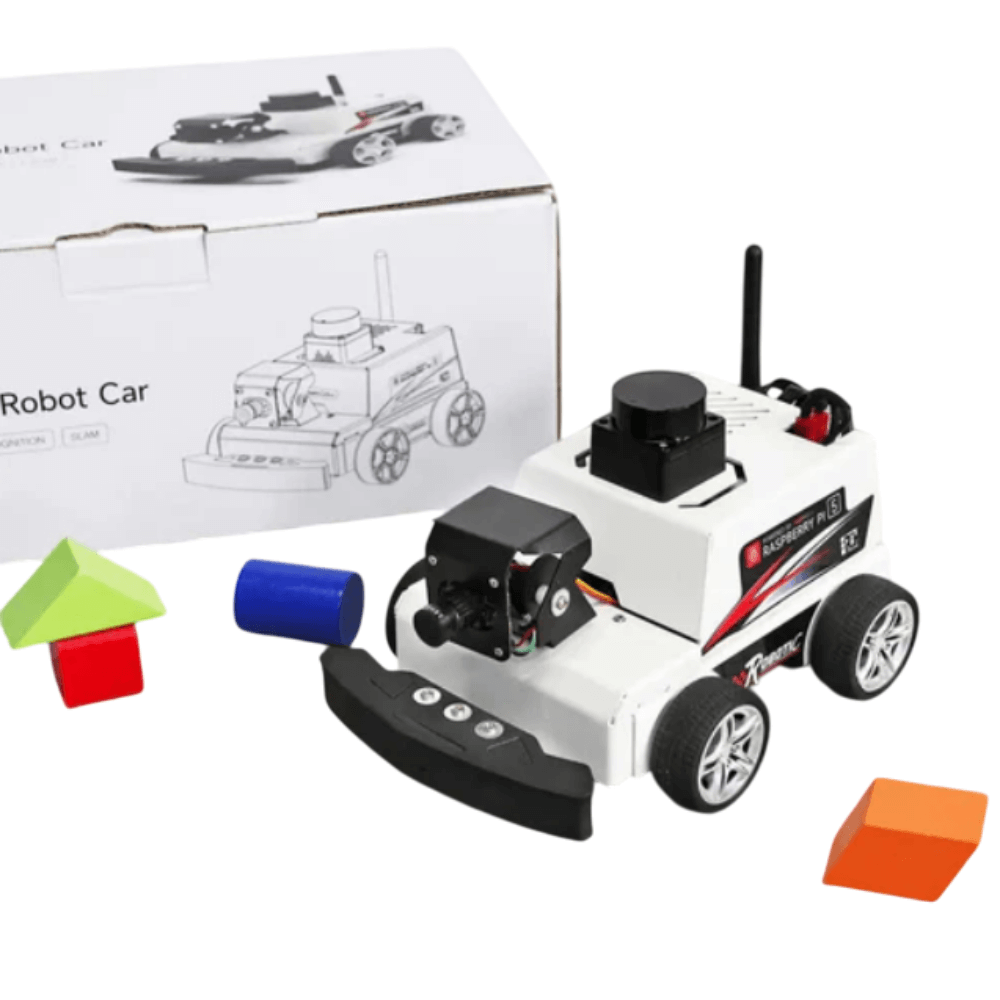 Kit robot STEM cu Lidar si Raspberry Pi 5 | Bitmi.ro