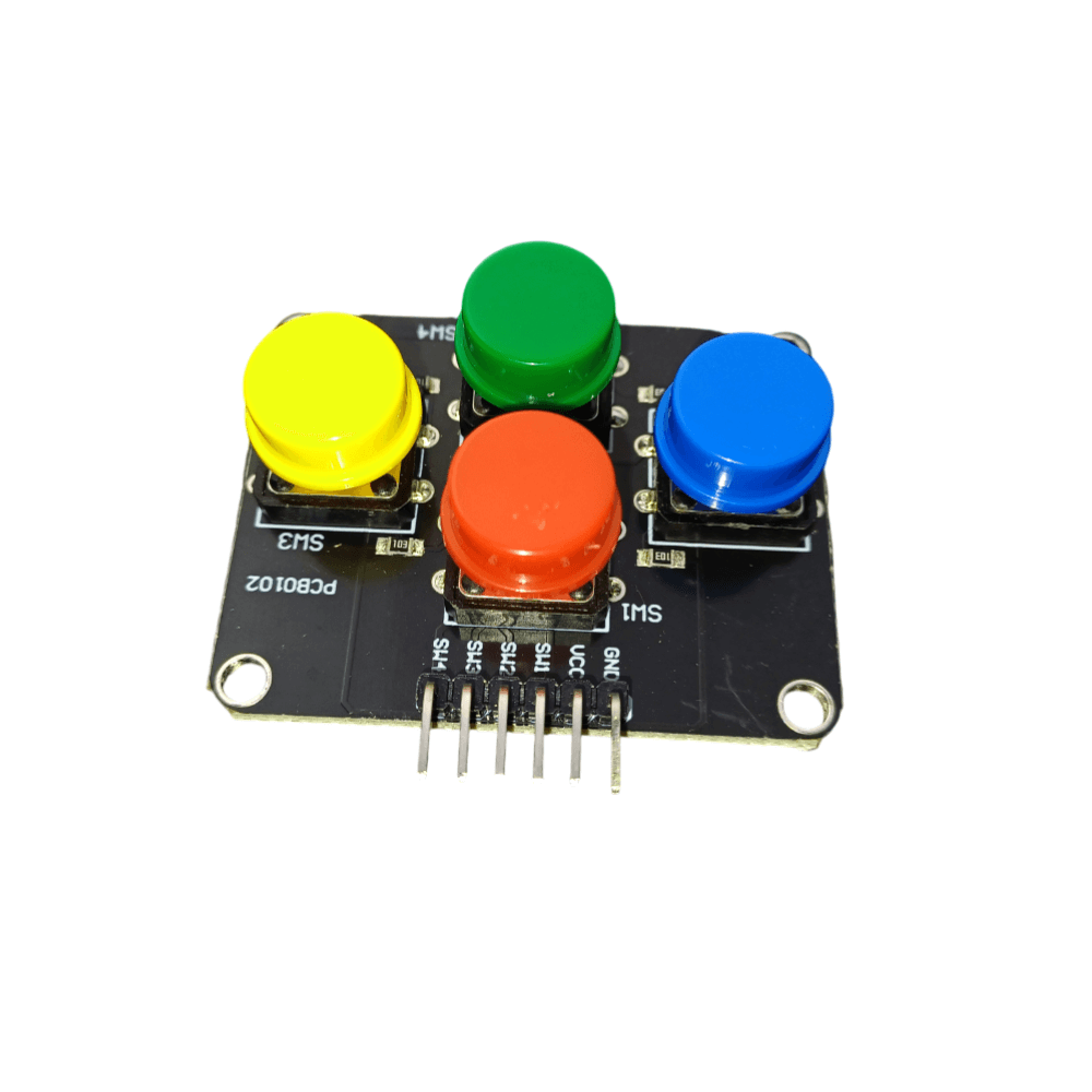 Modul cu 4 butoane, compatibil Arduino | Bitmi.ro