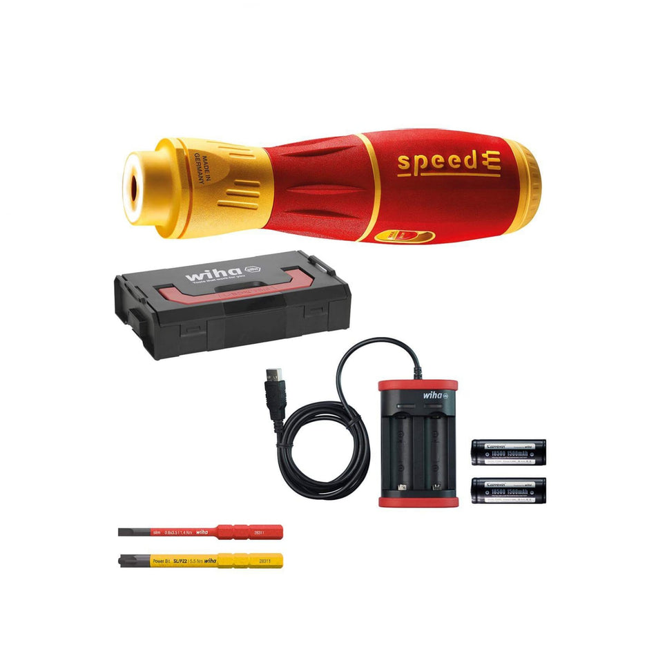 Set surubelnita electrica speedE® II VDE, 1000V, Wiha 44318